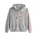 "YOU & I" ZIP-UP (Grey) image 0