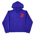 CAMO B LOGO CROPPED PULLOVER (PURPLE) image 0