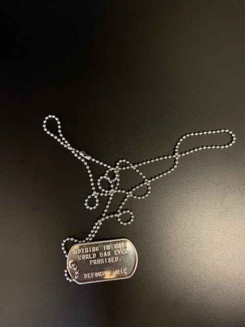 A/W-21-DOGTAG NECKLACE image 0