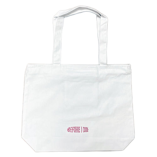 "T.M.W.Y.H.I" ZIPPERED TOTE image 1