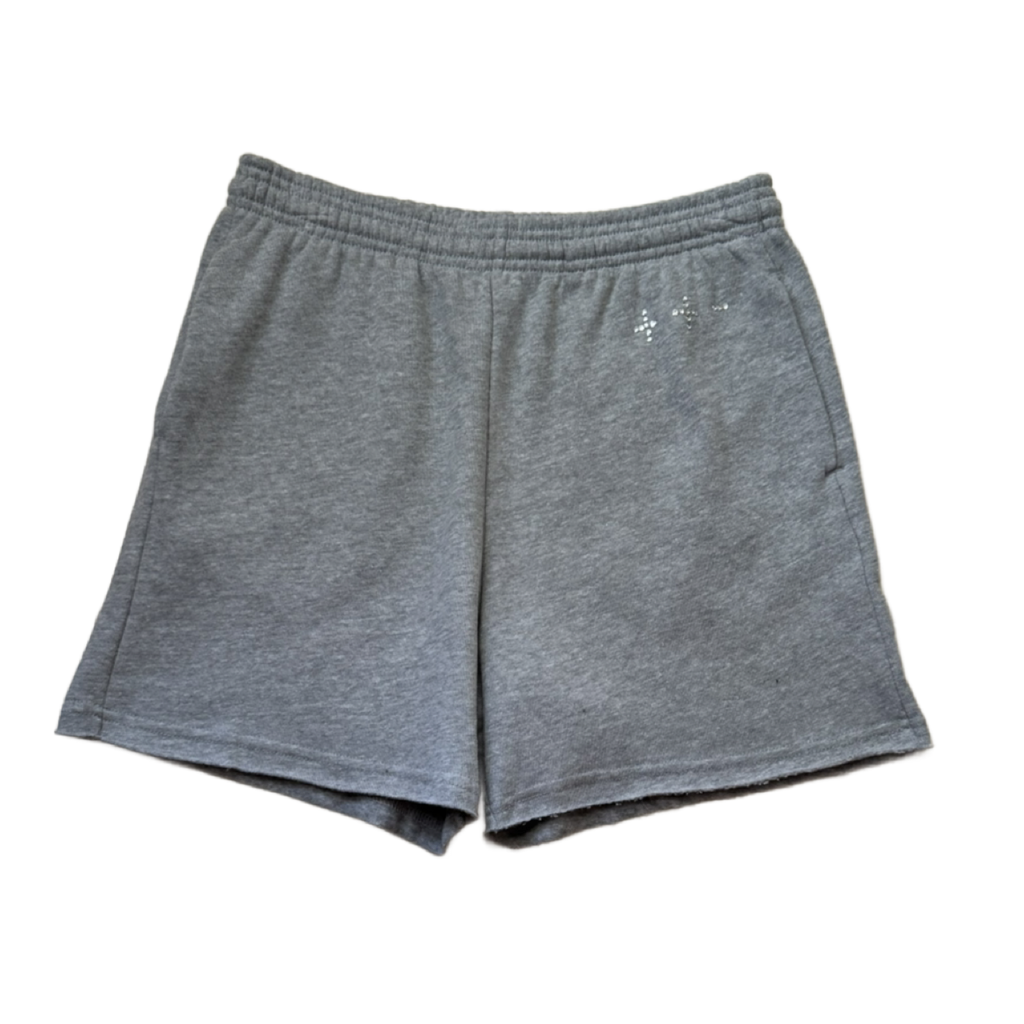 Grey Crystal Shorts image 0