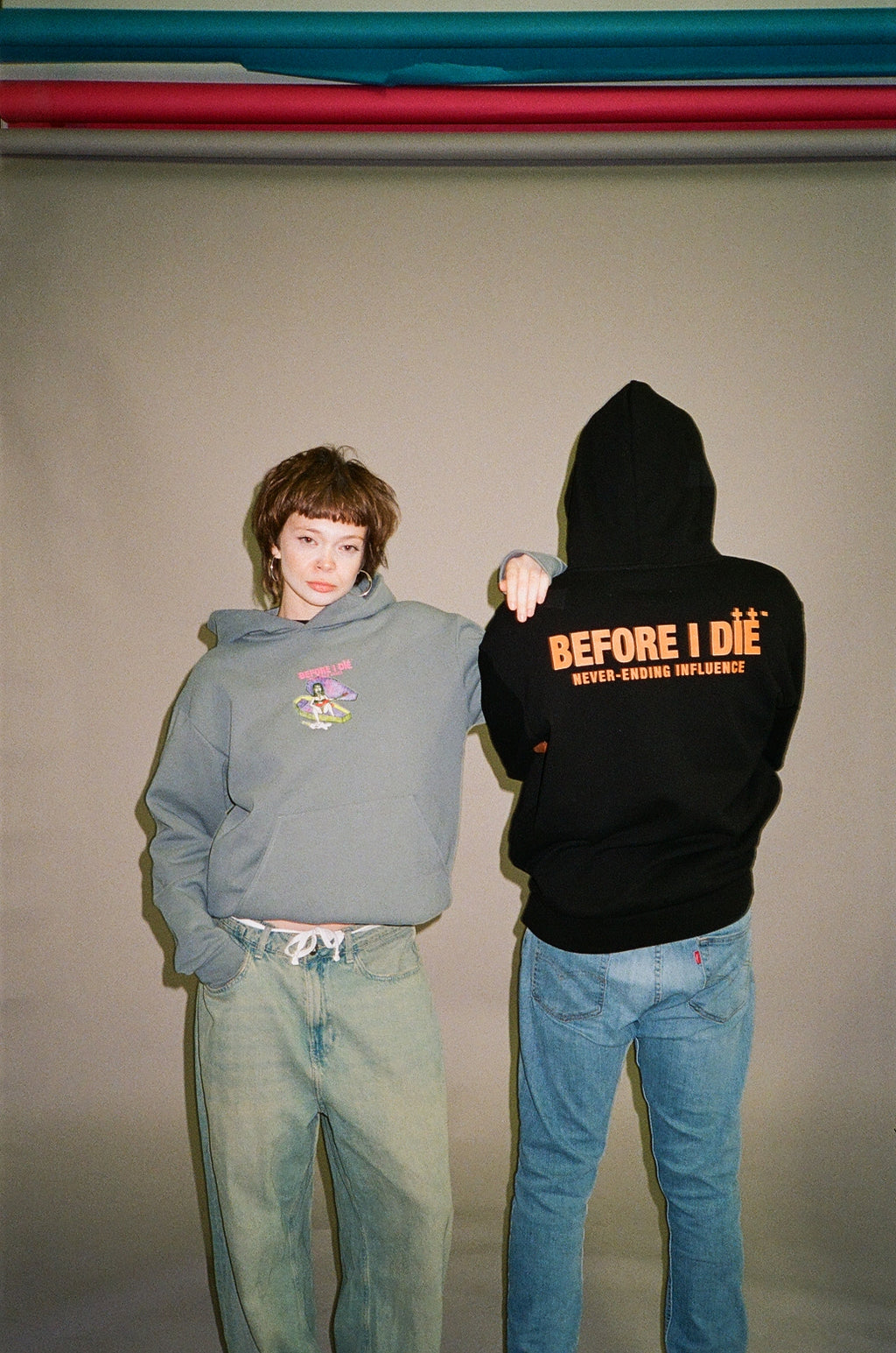FALL FROM GRACE HOODIE BLACK image 1