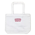 "T.M.W.Y.H.I" ZIPPERED TOTE image 0
