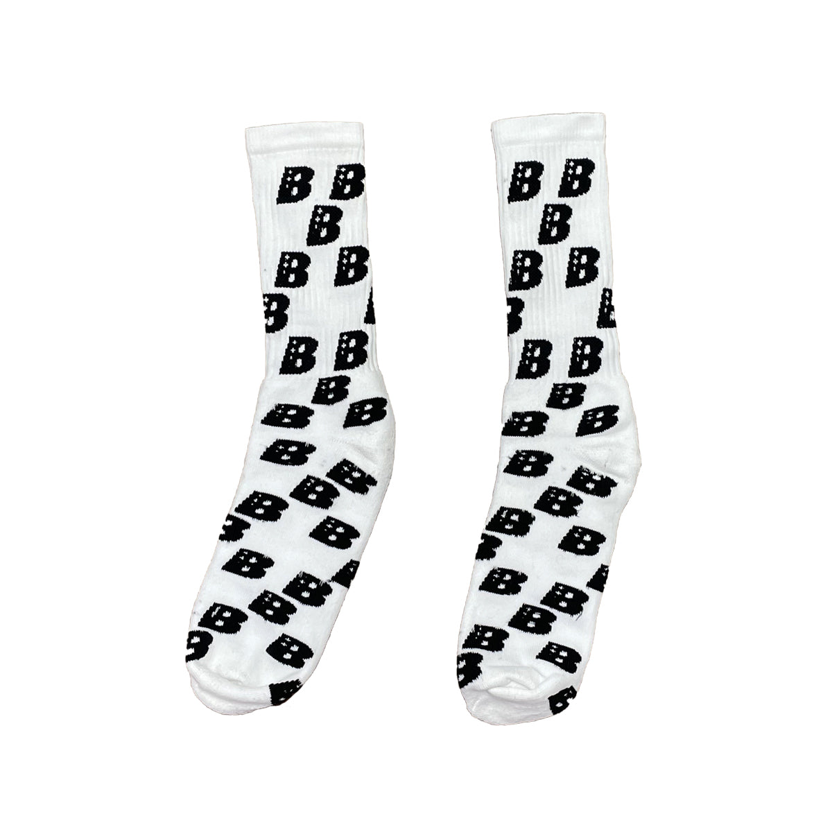 B LOGO SOCKS image 0