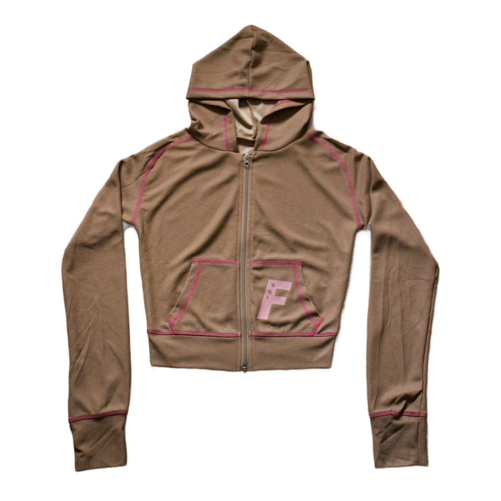 BROWN FEMME TRACKSUIT