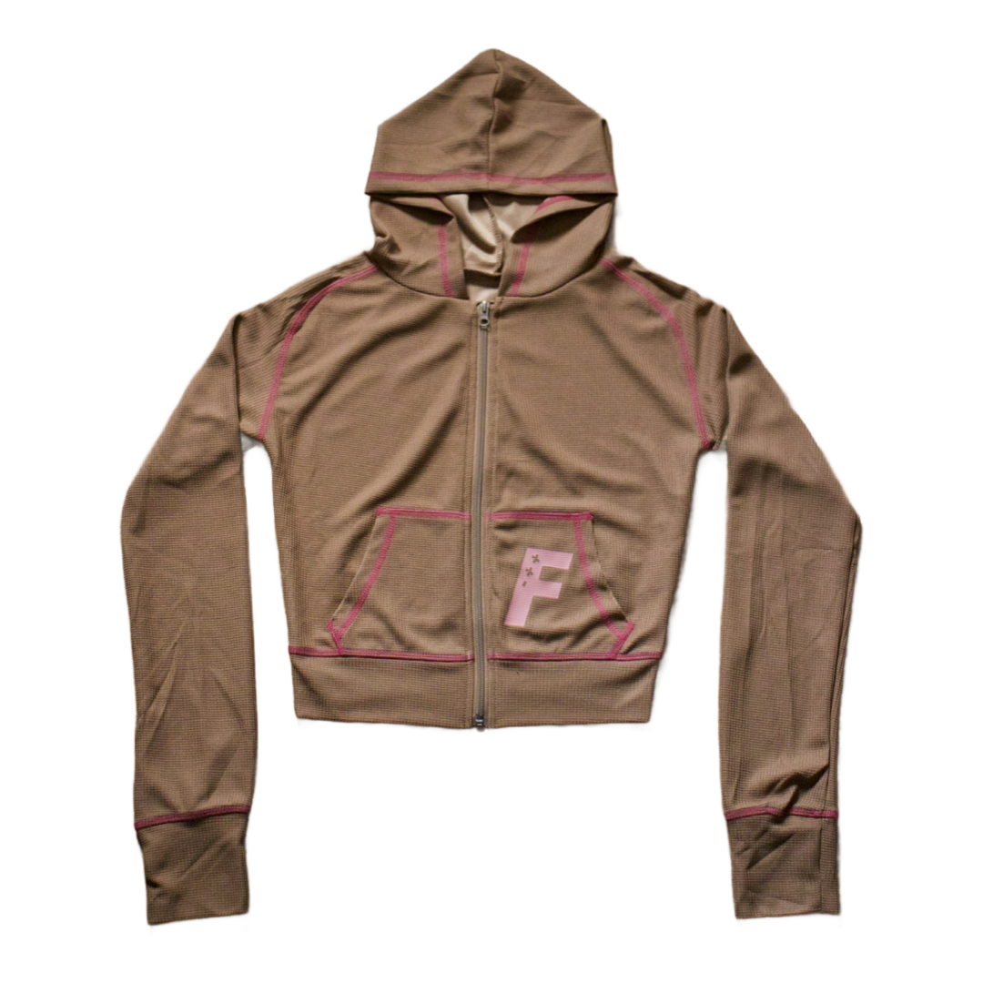 BROWN FEMME TRACKSUIT