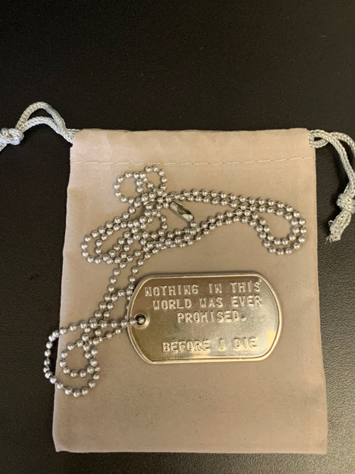A/W-21-DOGTAG NECKLACE image 1