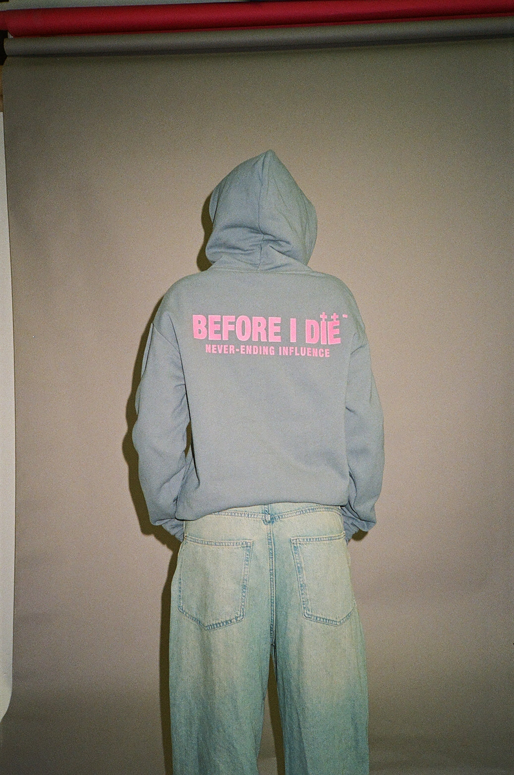 FALL FROM GRACE HOODIE BLUE  image 1