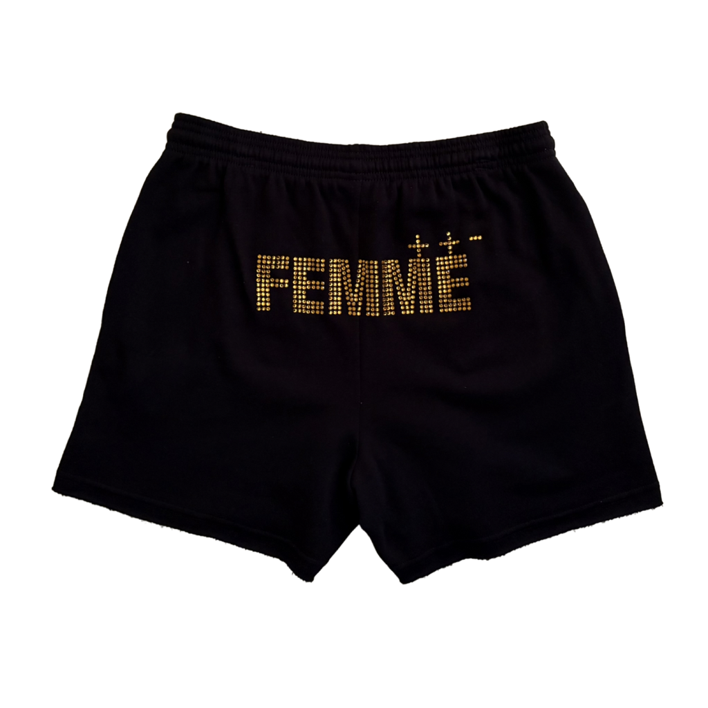 Black Crystal Shorts image 1