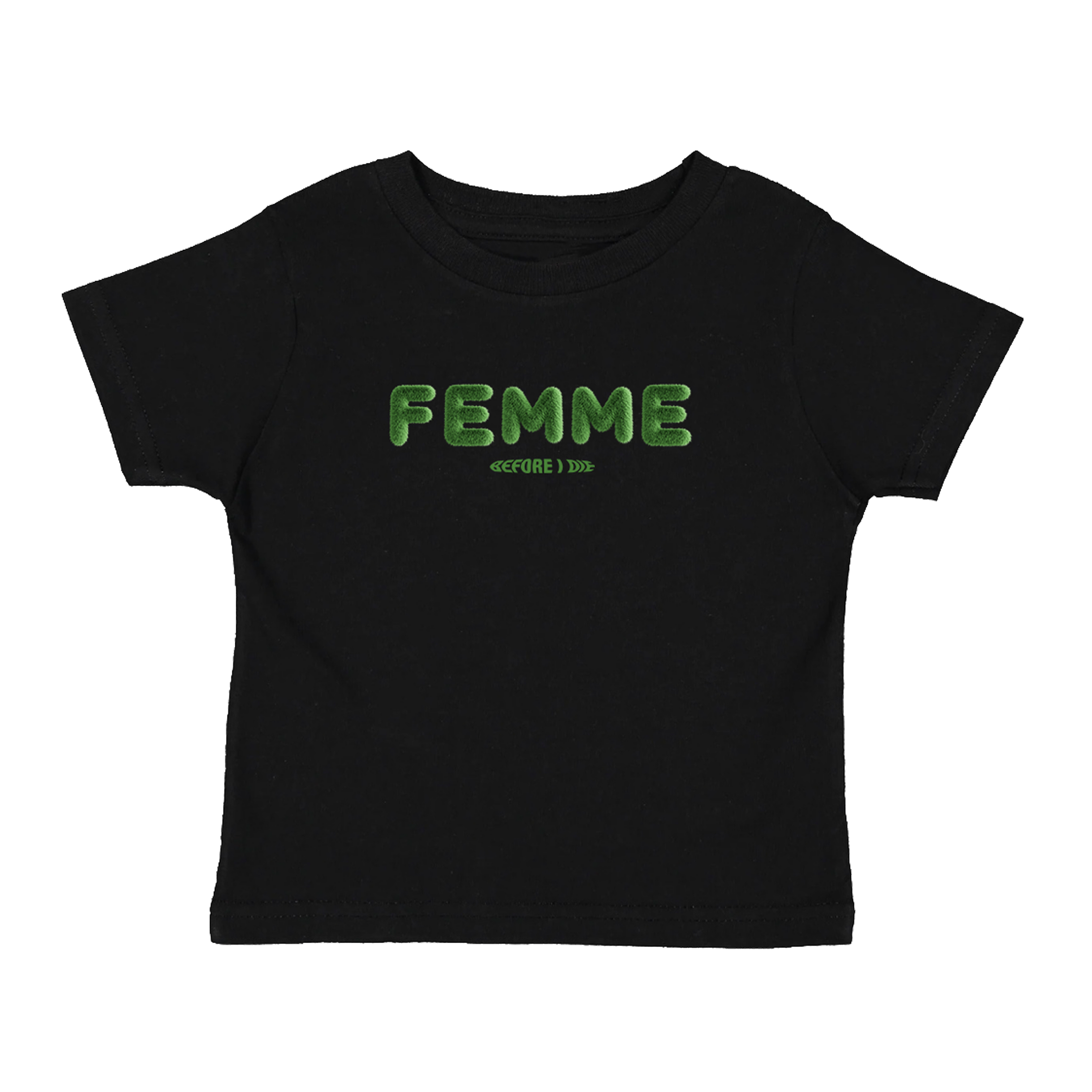 FUR FEMME TEE (Green) image 0