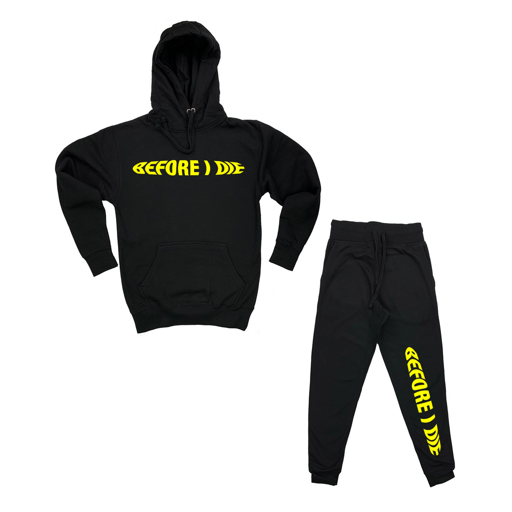YELLOW LOGO SWEAT SUIT image 0