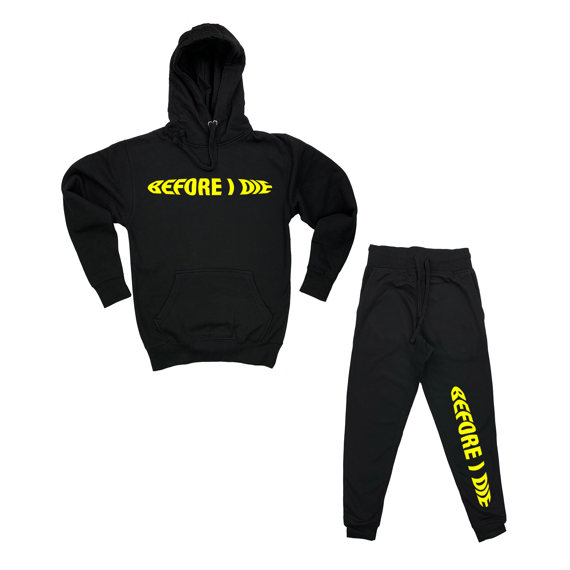 YELLOW LOGO SWEAT SUIT image 0