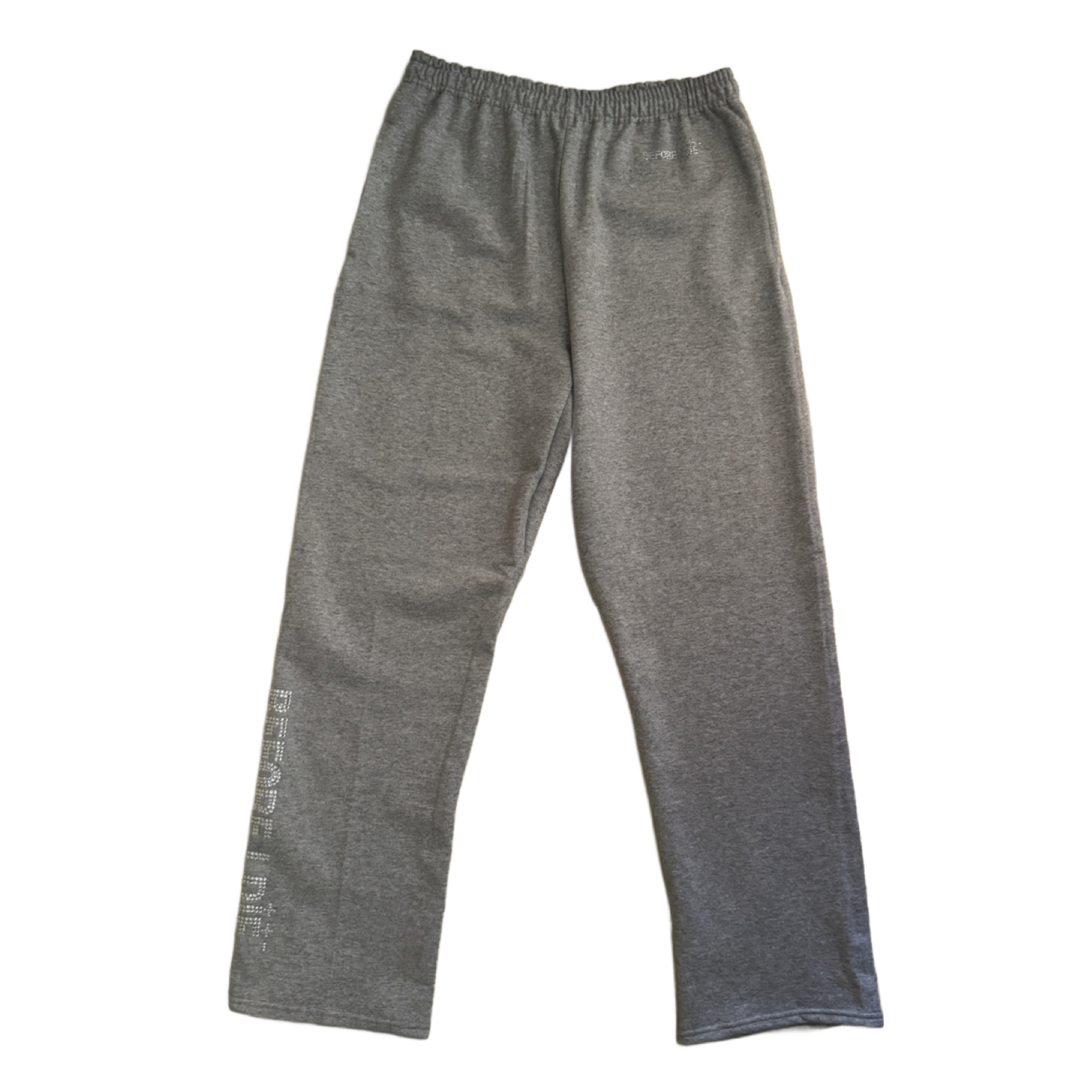 Grey Crystal Sweatpants image 0